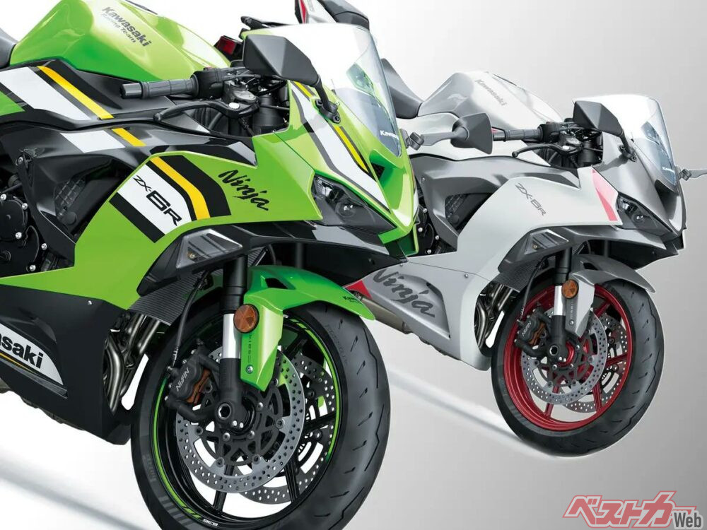 新車】KRTカラーを纏う&初のホワイト登場！「ZX-6R」2025年はカラー