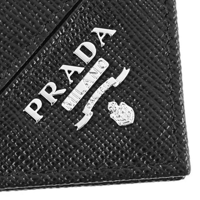 プラダ PRADA 名刺入れ カードケース サフィアーノ 新品 メンズ