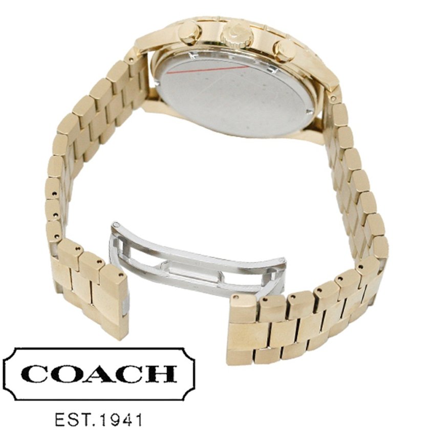 COACH コーチ 腕時計 PRESTON プレストン 14602517 メンズ ゴールド