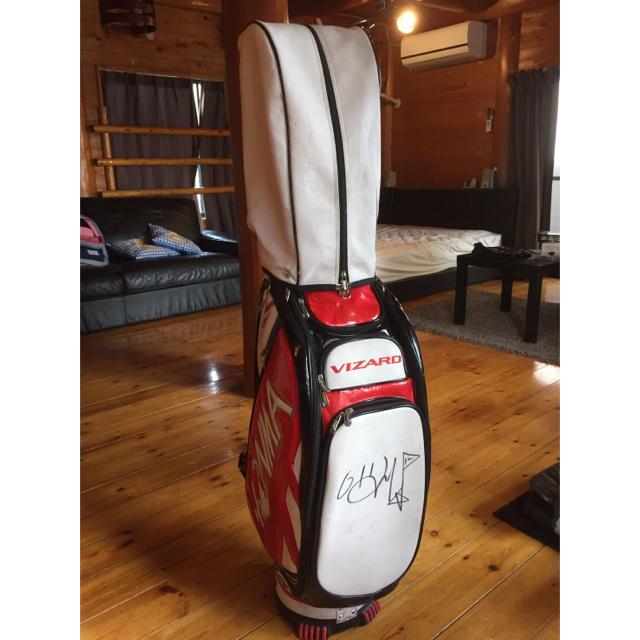 本間ゴルフ - イ ボミ選手 直筆サイン入りキャディバッグ ホンマゴルフ