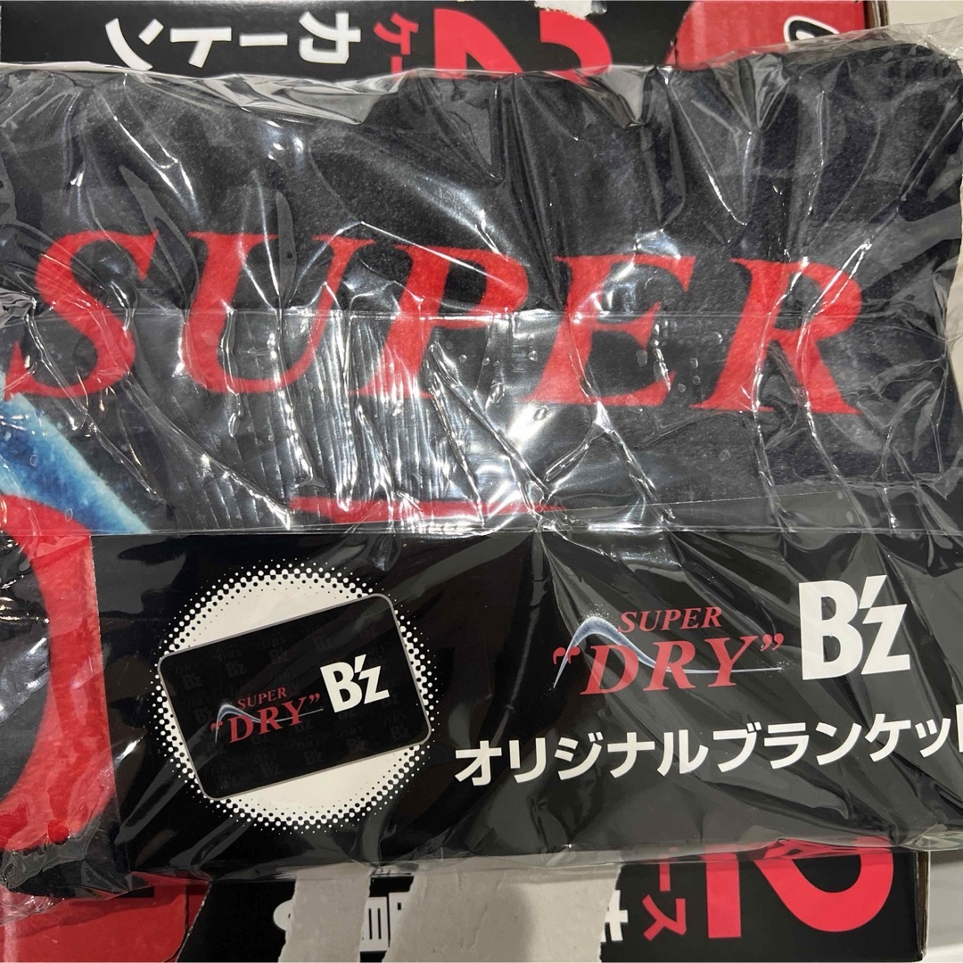 B'z - アサヒ スーパードライ B'z コラボ オリジナルブランケット B'z