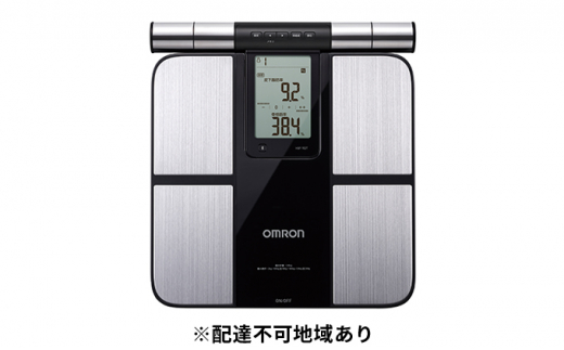 松永】OMRON 体組成計 KRD-608T2 ブラック 体重体組成計 カラダ