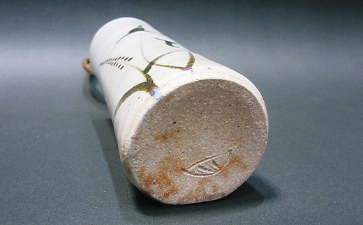 唐津焼 絵唐津 掛け花入(水引) 一輪挿し 花瓶 花器 フラワーベース