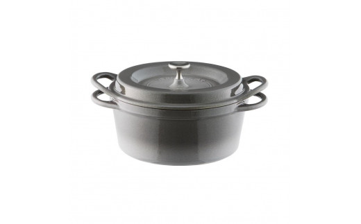 バーミキュラ オーブンポットラウンド18cm（パールグレー） | 鍋 なべ