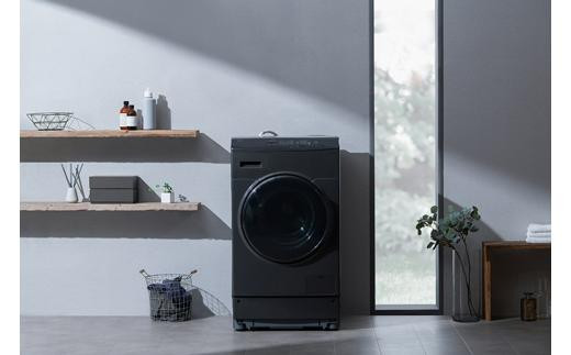 ドラム式洗濯乾燥機 アイリスオーヤマ 8.0kg / 5.0kg ブラック 洗濯機