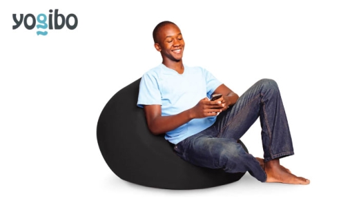 10/16 受付終了！【ブラック】Yogibo Mini 《豊前市》【株式会社Yogibo