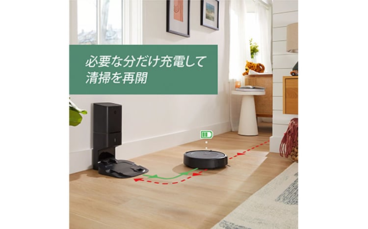 No.208 ロボット掃除機 ルンバ i3＋【公式整備済リユース品】 i355060