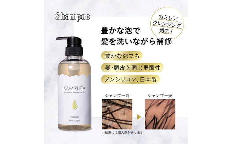 シャンプー トリートメント セット「カミレア」 ヘアケア 美容 168種
