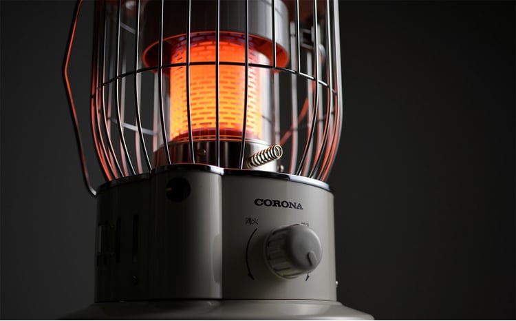 数量限定】コロナ 石油ストーブ 小型対流形 型式SZ-32（W） 電源不要