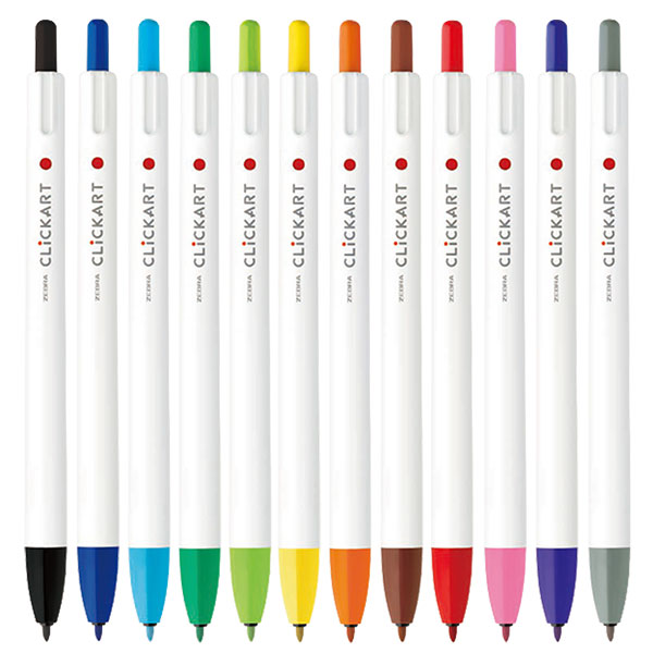 ゼブラ クリッカート ノック式水性サインペン WYSS22 – 記念品工房