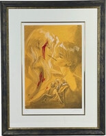 板垣恵介直筆サイン入りミストグラフ[範馬刃牙]範馬勇次郎