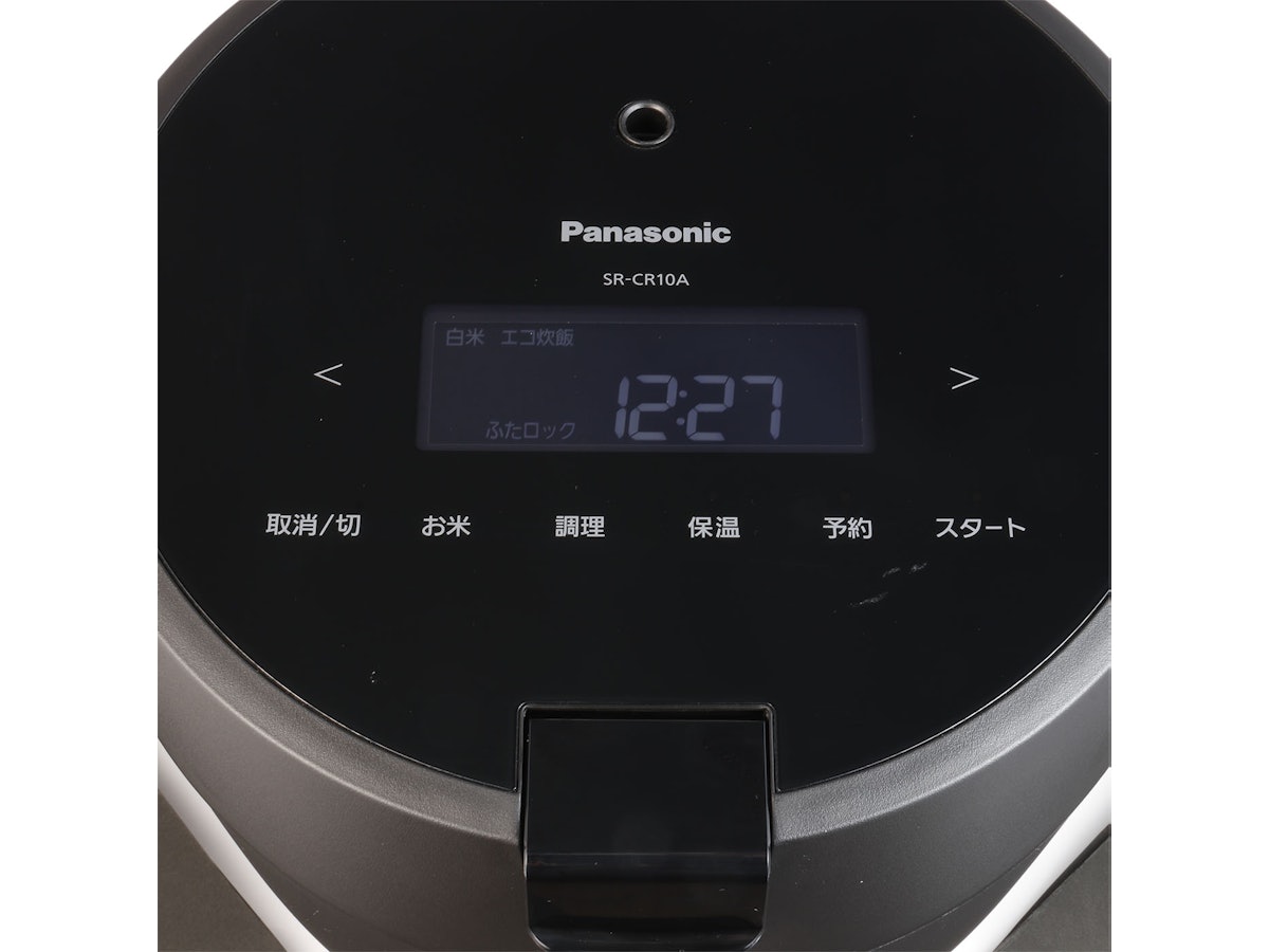 パナソニック 圧力IHジャー炊飯器 SR-CR10Aを検証レビュー！5合炊き