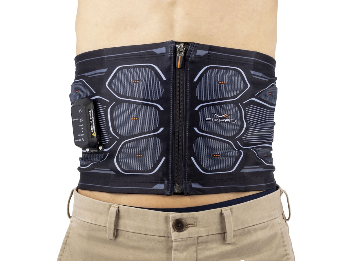 MTG SIXPAD Powersuit Core Belt SE-BC00B-Mを検証レビュー！EMS腹筋