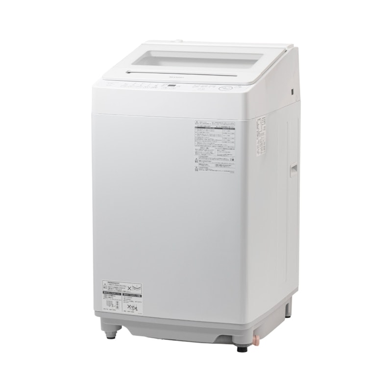 シャープ 全自動洗濯機 ES-GV7K-Wを検証レビュー！縦型洗濯機の選び方