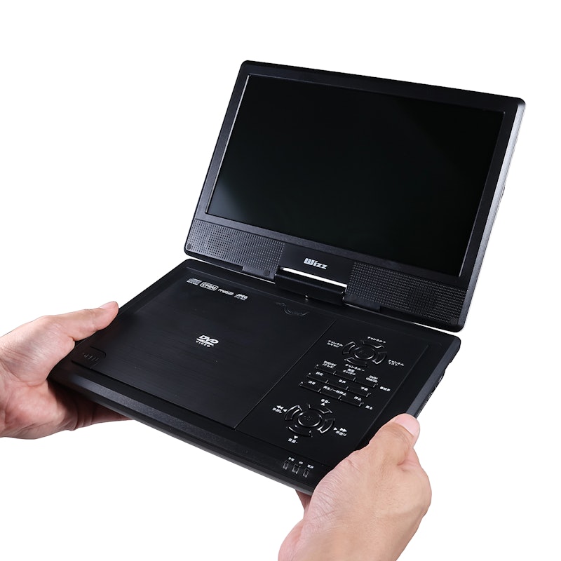 ダイニチ電子 Wizz 地デジ対応ポータブルDVDプレーヤー WPD-T1091を