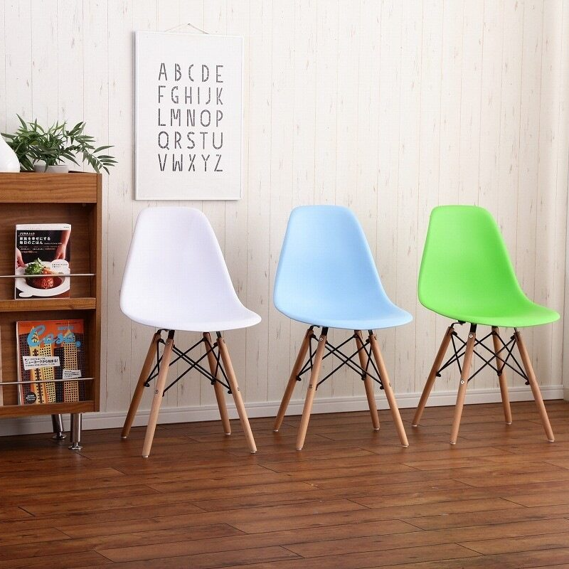 モダンイームズシェルダイニングチェア | スタイリッシュな色選びと