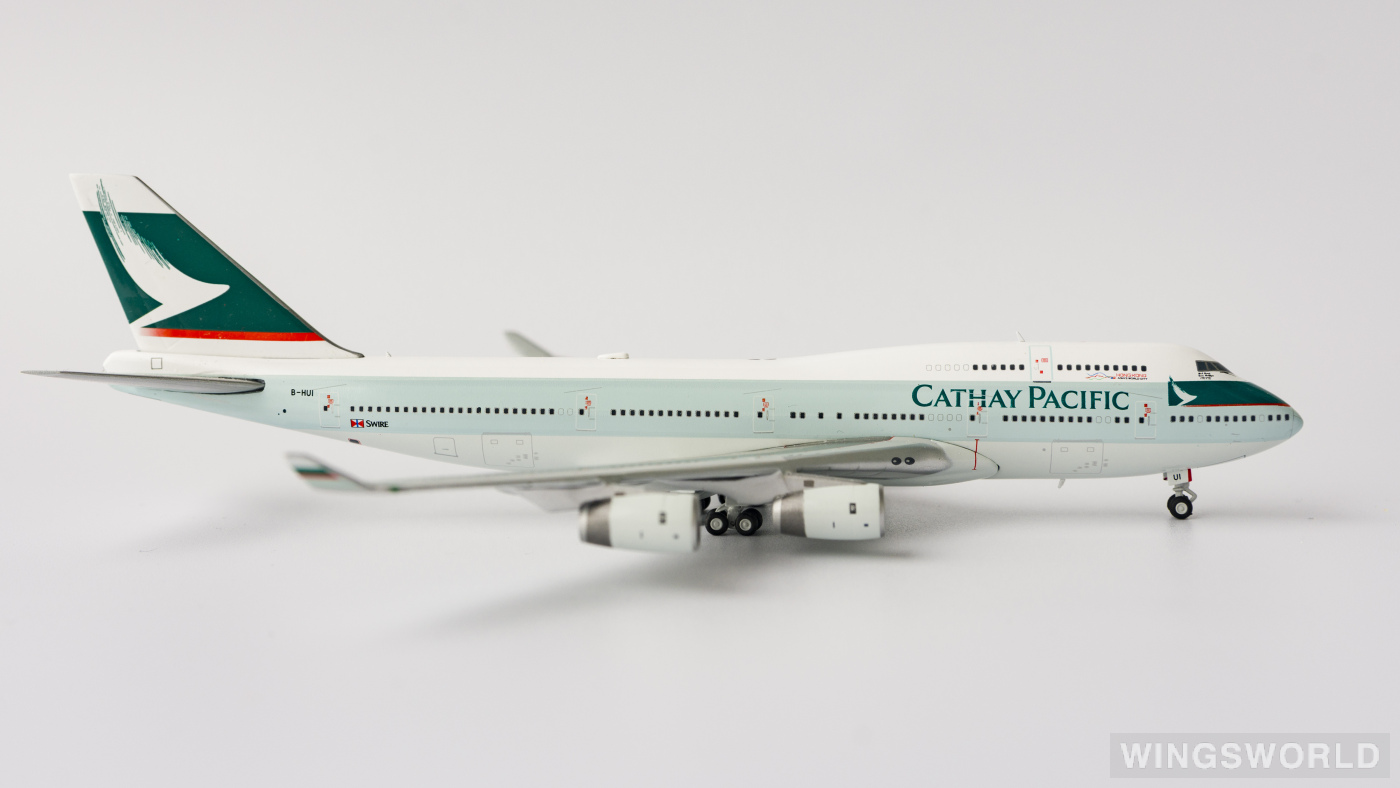 CX Cathay Pacific B747-400 B-HUI リボン3色 CX Cathay Pacific B747