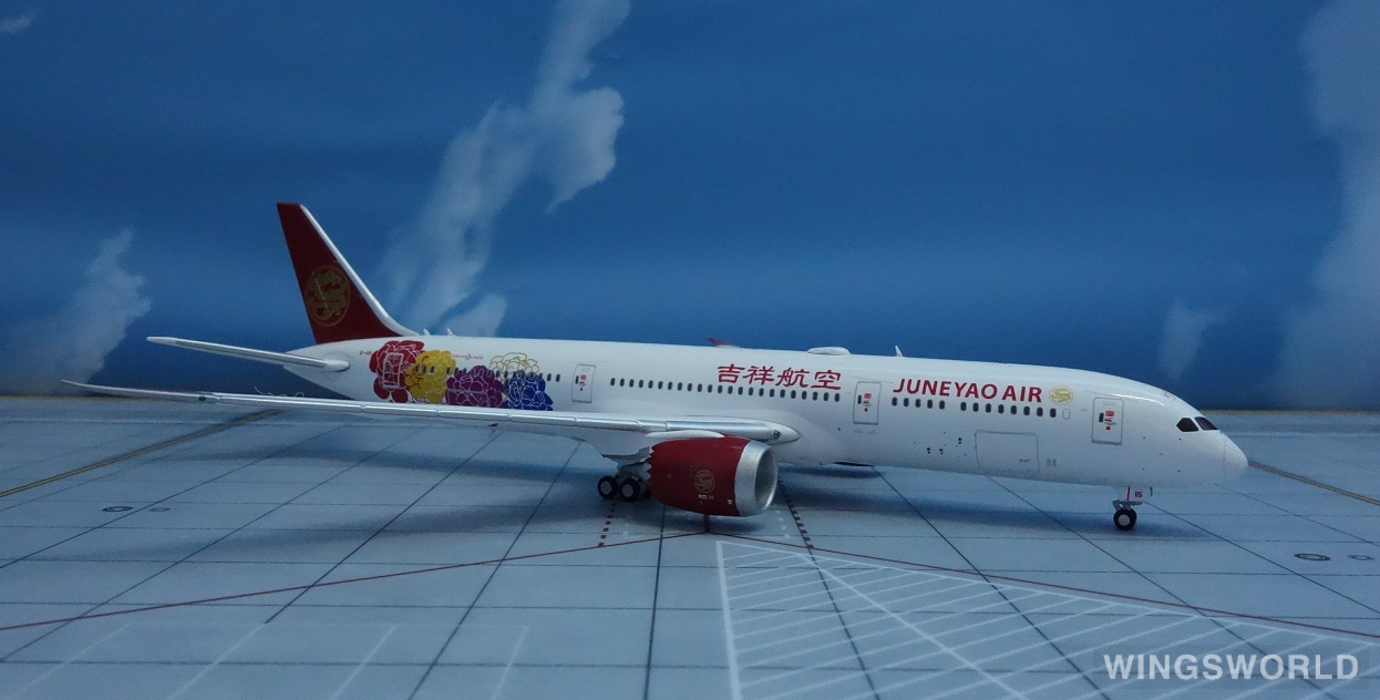 JC Wings 1:400 Boeing 787-9 Juneyao Airlines 吉祥航空XX4080 B-1115