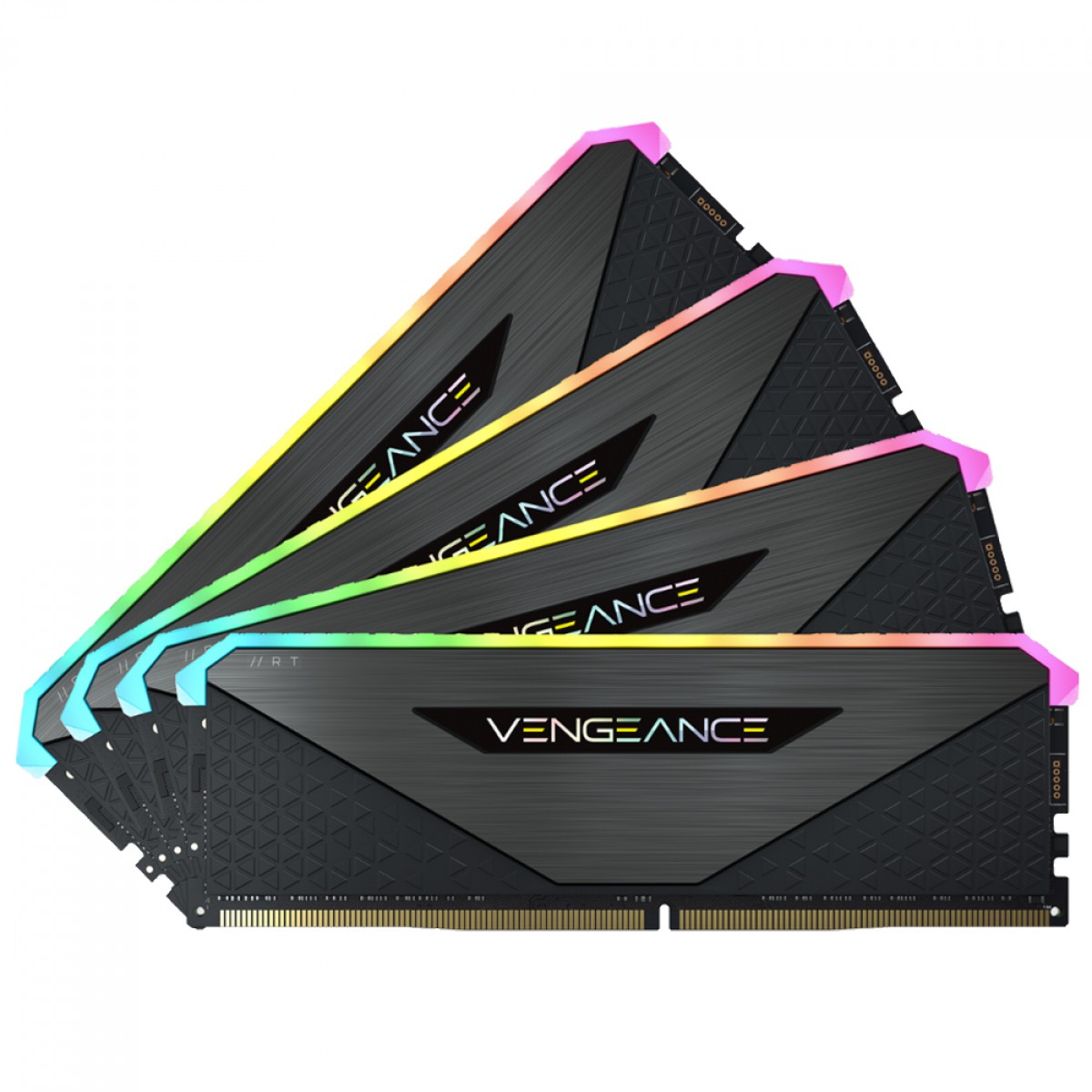 Memória DDR4 Corsair Vengeance RGB RT, 64GB (4x16GB), 3200MHz