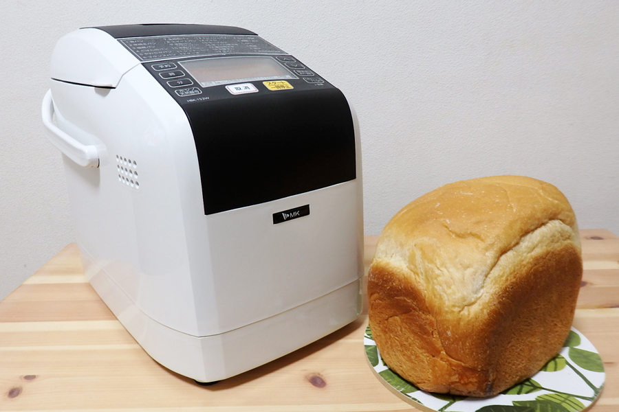 ☆美品 MK精工 HBK-152 ホワイト 自動ホームベーカリー 2020年製