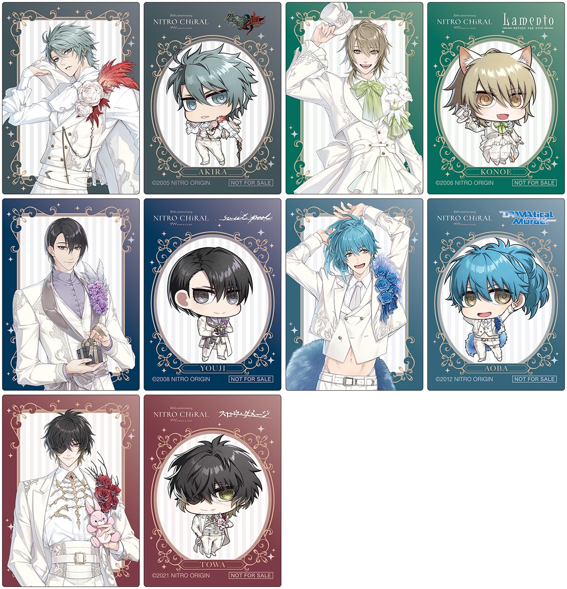 3ページ目：「ニトロキラル(NITRO CHiRAL)」20周年展覧会 グッズ紹介