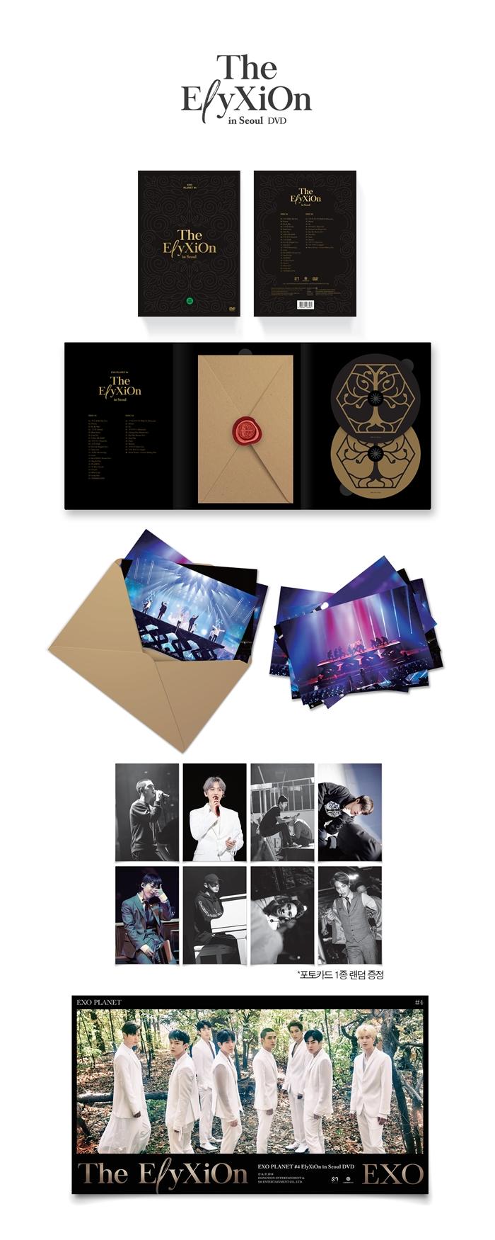 EXO - PLANET #4 [THE ELYXION IN SEOUL] DVD (2 DISC) + Poster