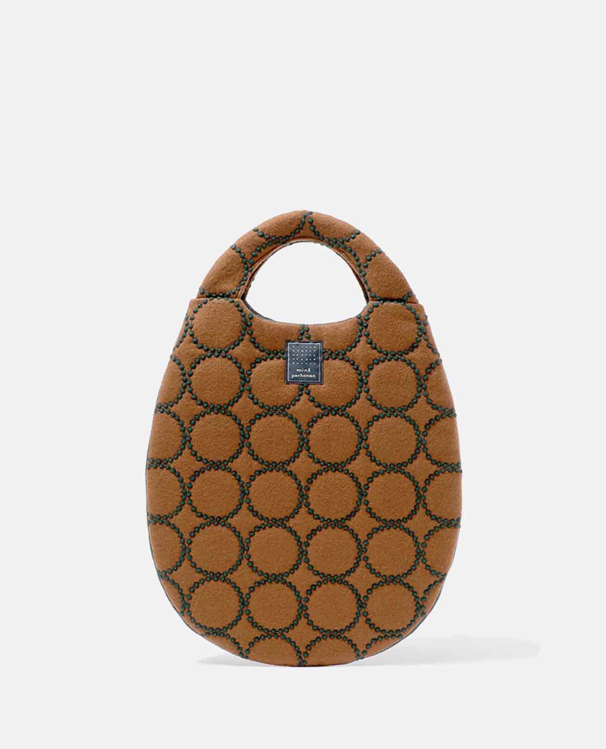 タンバリン エッグバッグ バッグ ブラウン｜ミナ ペルホネン / minä
