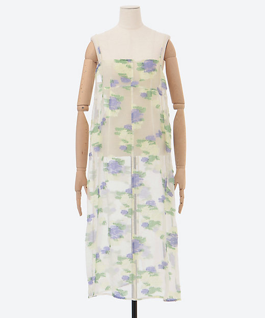 FLOWER JACQUARD CAMISOLE ONEPIECE