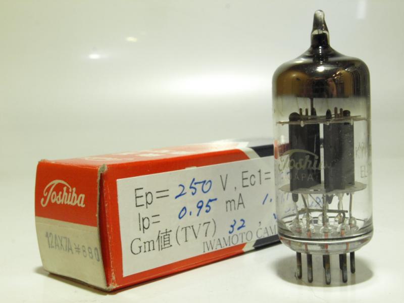カメラのいわもと：真空管 12AX7、ECC83、同等管、類似管商品在庫一覧