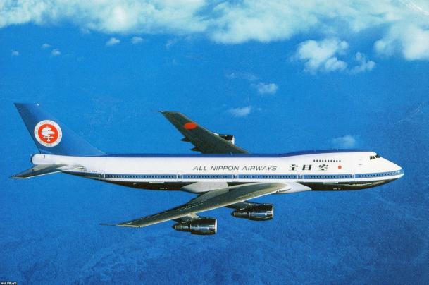 飛行機（昭和51年）▷747SRスーパージャンボ（ANA全日空
