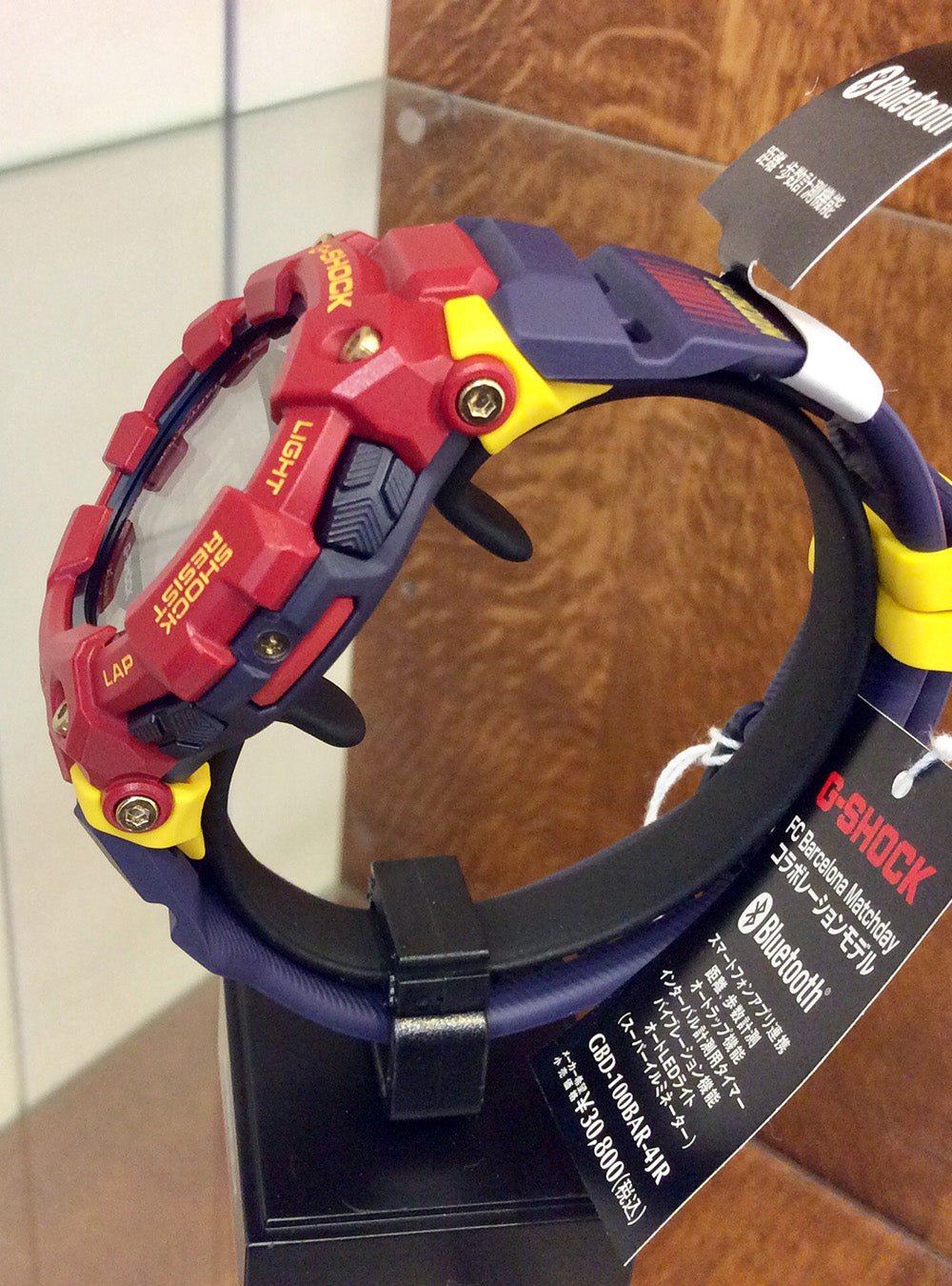 CASIO G-SHOCK G-SQUAD FC Barcelona Matchday GBD-100BAR-4JR – japan