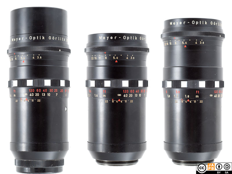 Data sheet: Meyer-Optik Görlitz Primotar 135 mm f/3.5 – JAPB