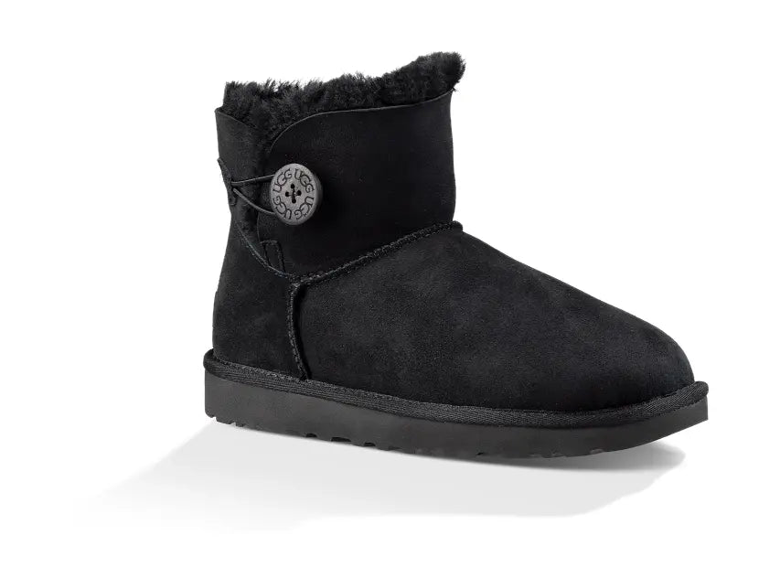 Women's UGG Mini Bailey Button II – Cozy & Versatile Sheepskin Boot