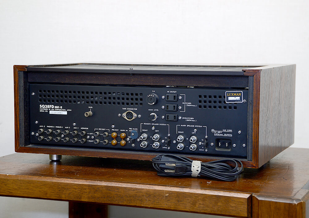 LUXMAN SQ38FD MKⅡ 真空管プリメインアンプ / 札幌の中古オーディオ