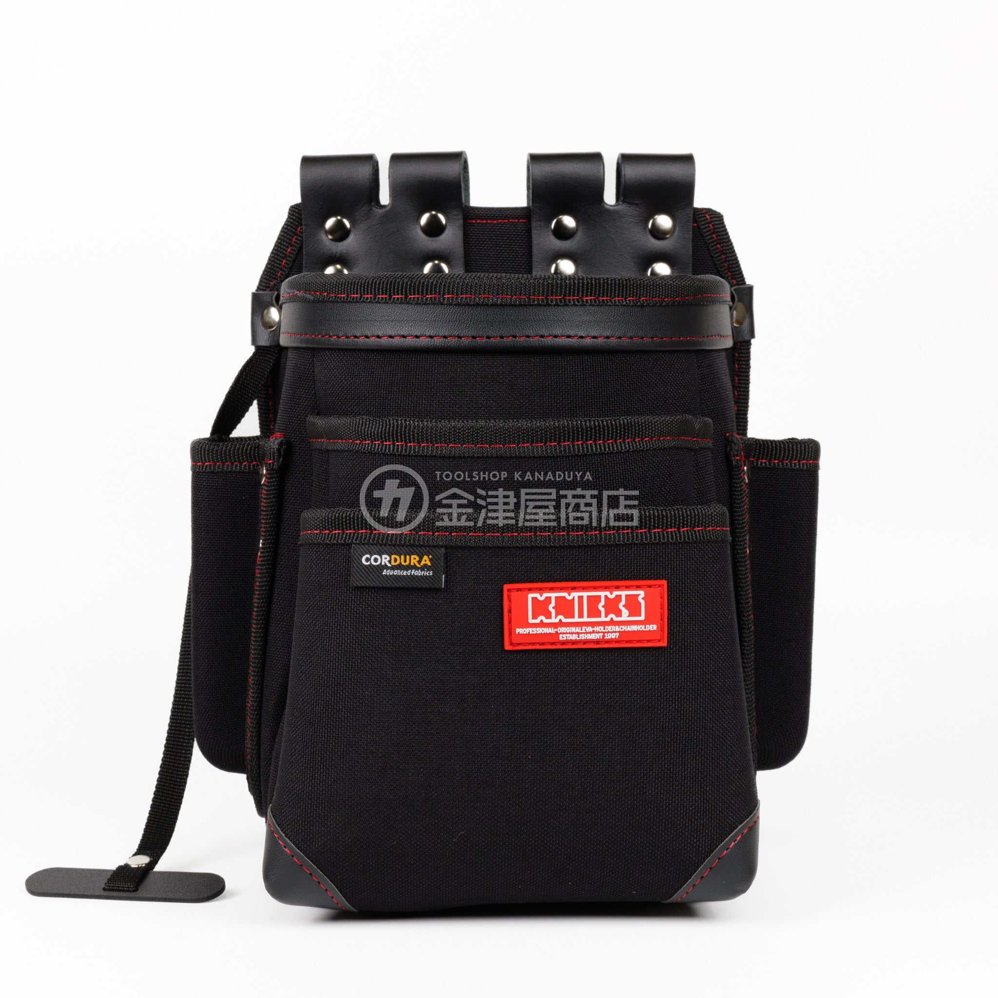 ニックス(KNICKS) CORDURA1000d生地 3段チェーン後付けタイプ腰袋 KC
