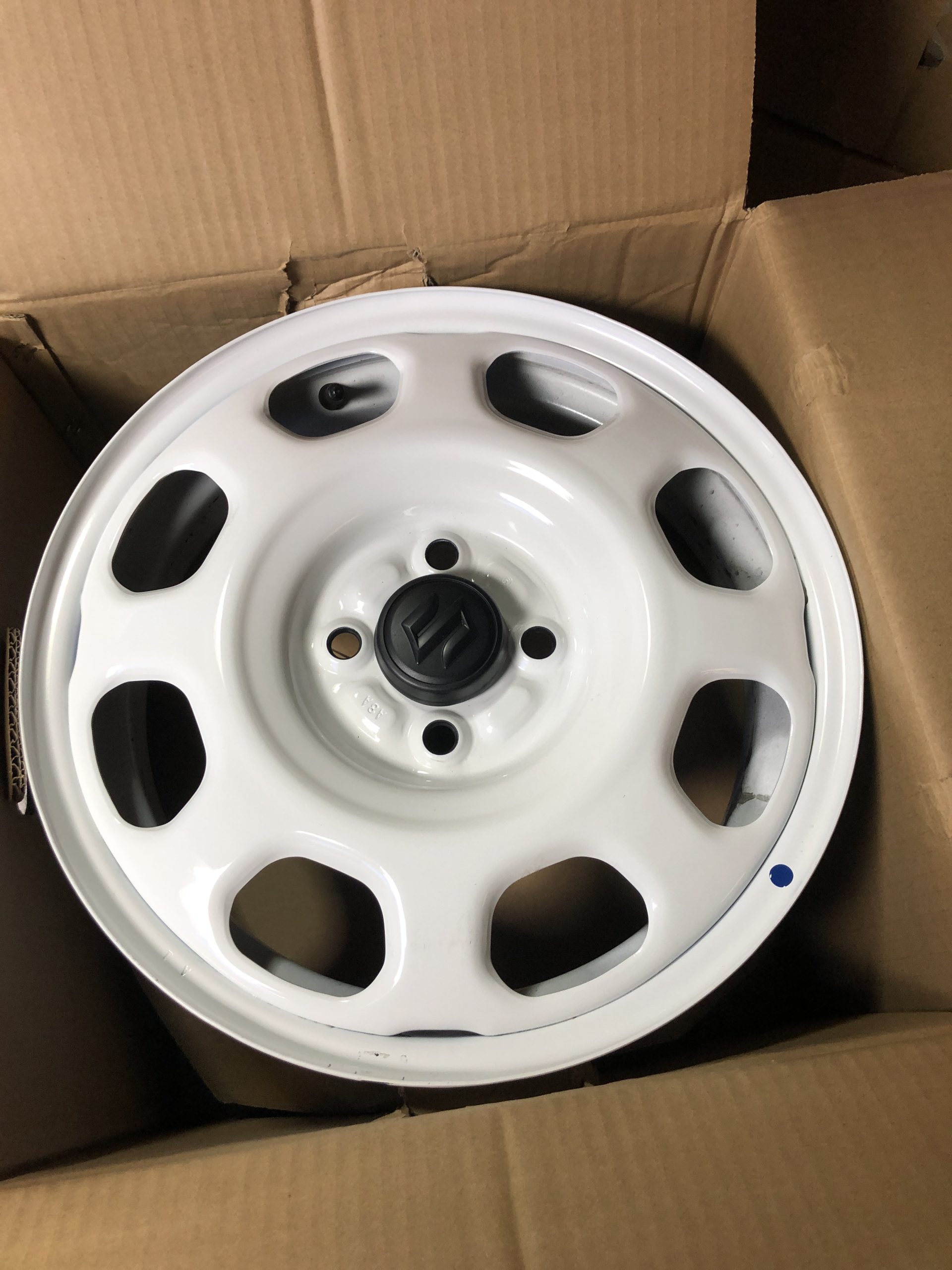 スズキ ハスラー純正ホイール 新車外し メルカリ価格 売却例 - 純正