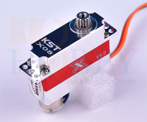 KK HOBBY 】KST X08 デジタルマイクロサーボVer.6.0 エルロン フラップ