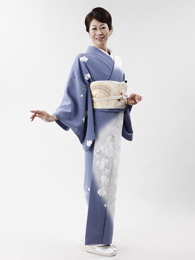 高級訪問着レンタル】h-401 胡蝶蘭 MLサイズ 胡蝶蘭｜KIMONO-PRO