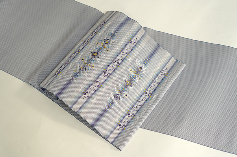 本場首里花織 九寸 名古屋帯 – 創業80年 福岡県田川市伊田町の着物販売