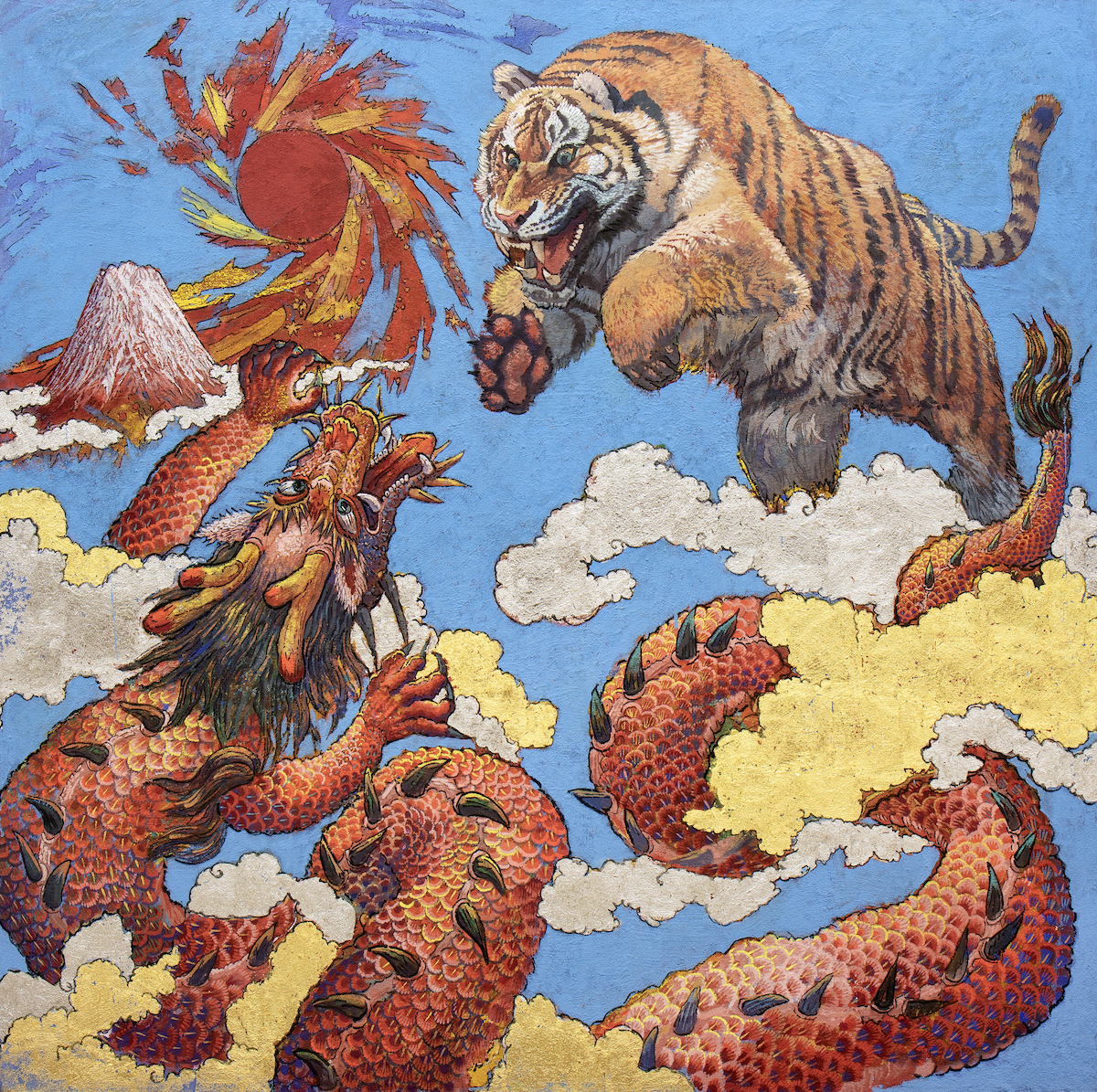 日動画廊100周年記念事業・文化勲章受章記念「富嶽・日本の富士 絹谷