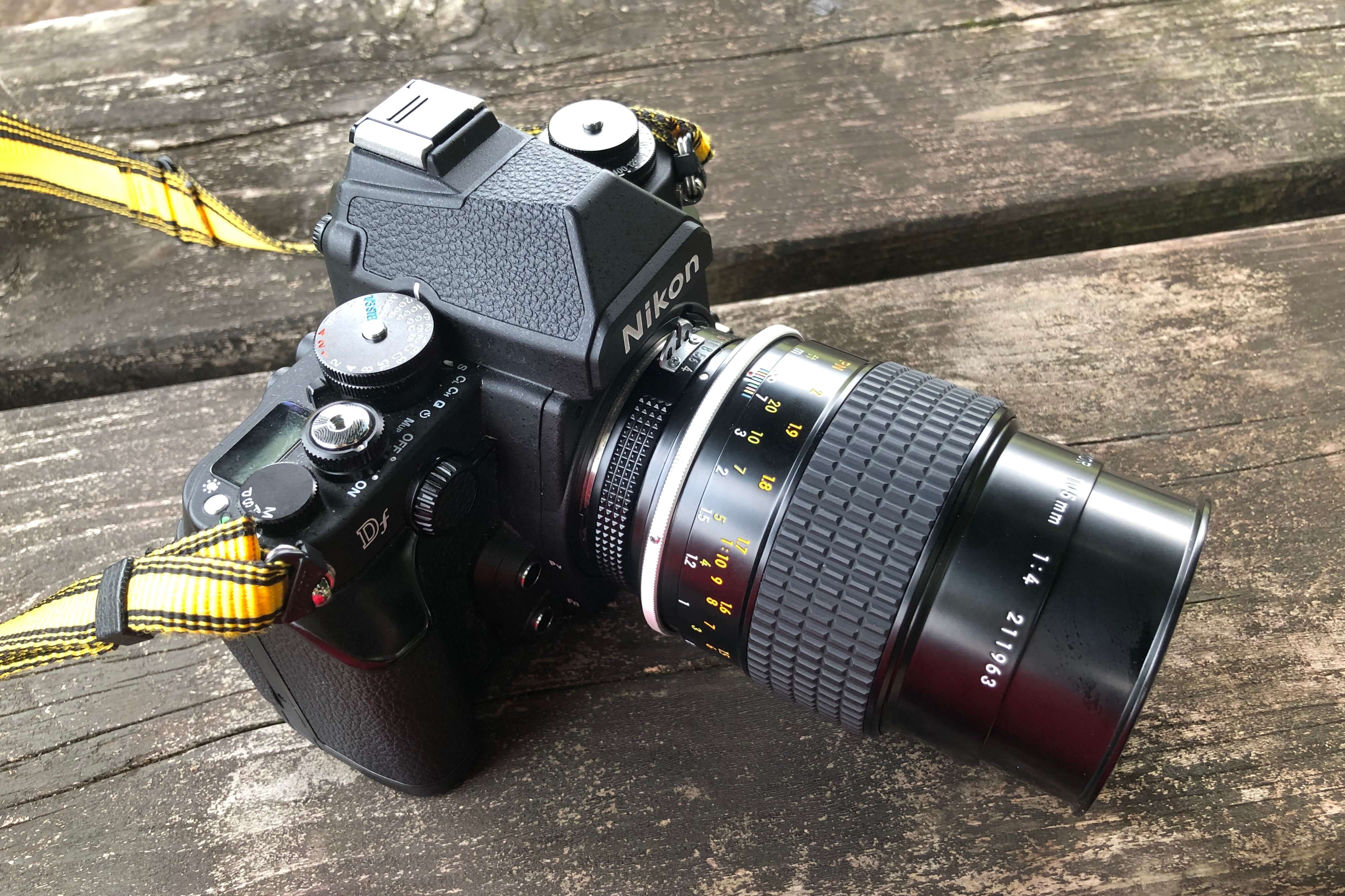 Ai-S Micro-Nikkor 105mm f4と試し撮り。これは気持ちのいい散歩レンズ