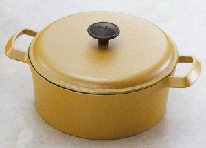 南部鉄器 岩鋳 美彩厨房 ファミリーシチューパン18cmイエロー の通信
