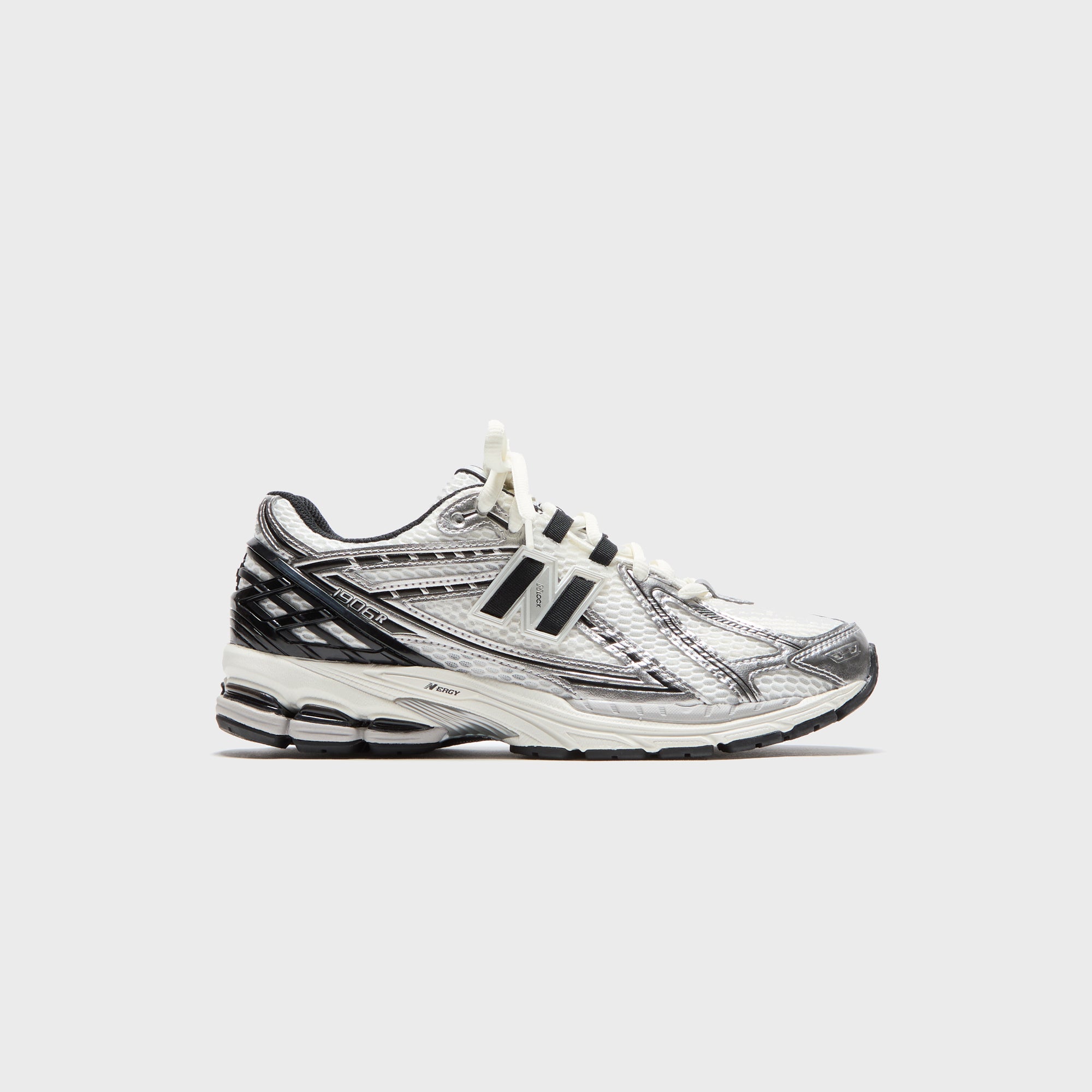 New Balance 1906R - Silver Metallic / Black / Sea Salt – Kith