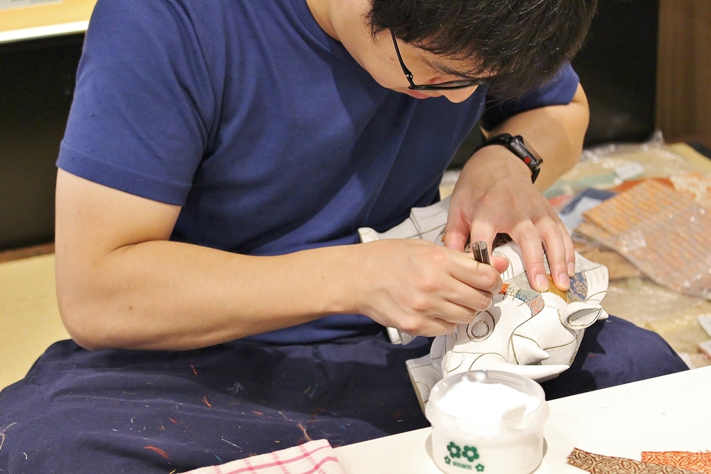 TOKYO職人展「江戸木目込人形」のミニセミナーが行われました！ | 伝統