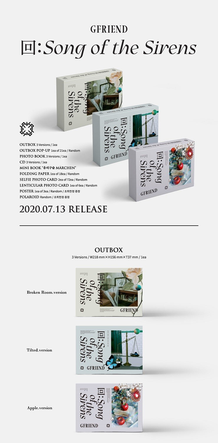 GFRIEND - 回:Song of the Sirens (RANDOM) - K-Pop Time