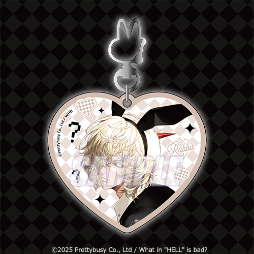 地獄のどこが悪い？ レヴィアタン 缶バッジ くじ引き堂 C賞 ハート缶