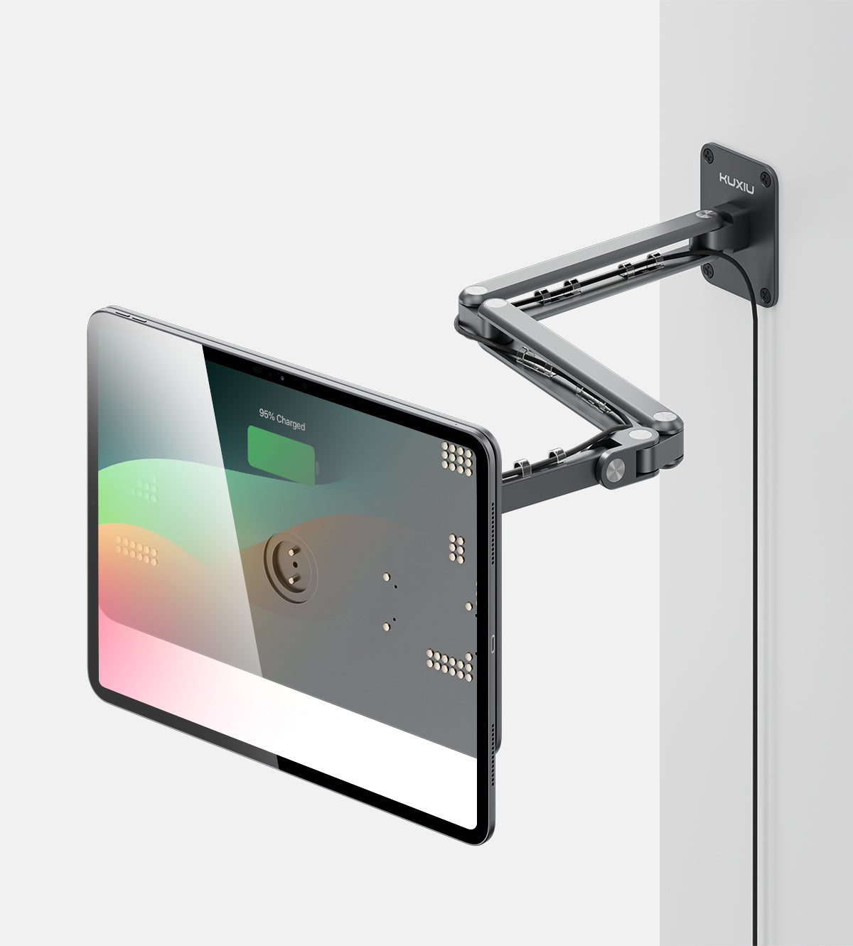 KUXIU X36W Pro MAX マグネット式iPad壁掛け充電スタンド