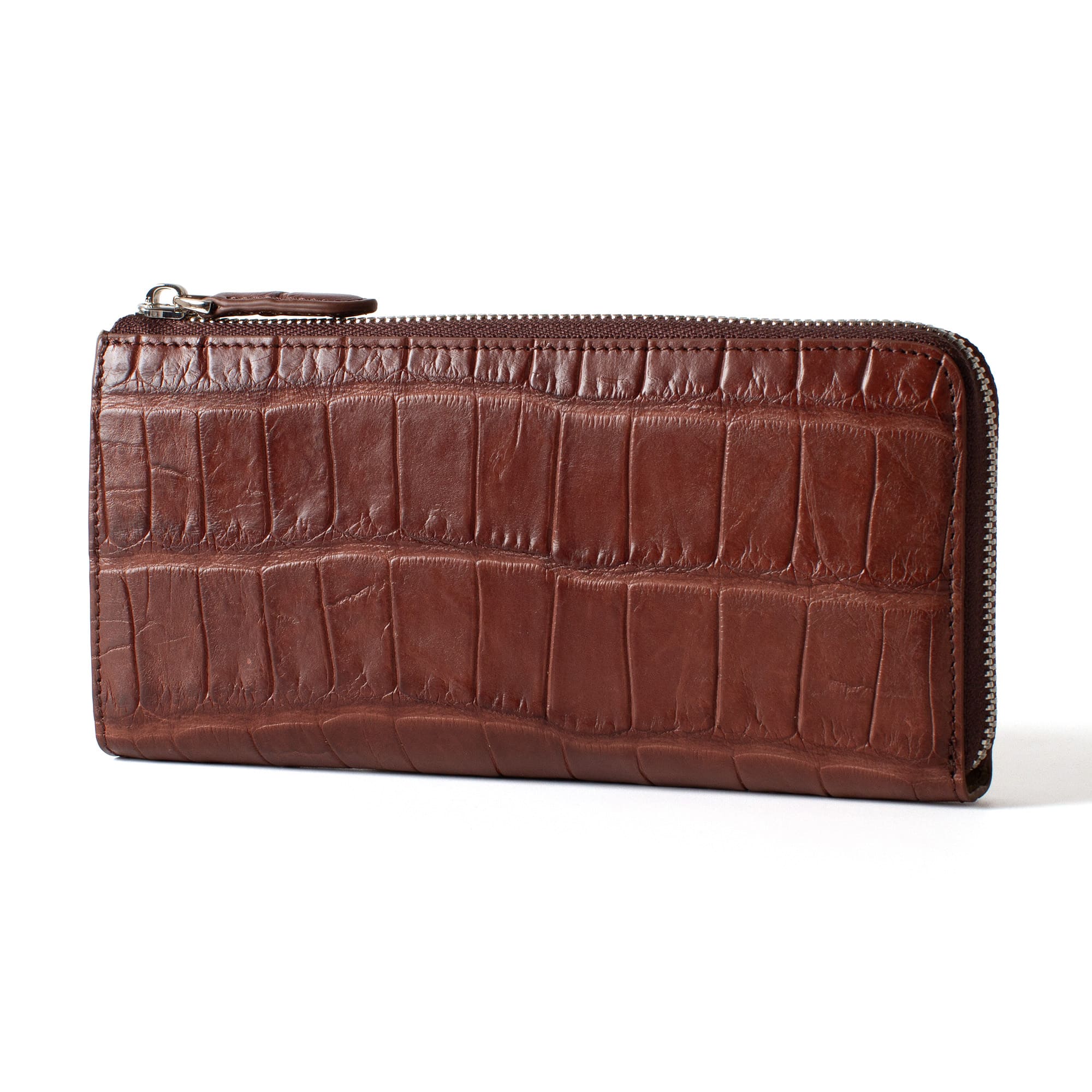 公式】 レザークラフトカンパニー ロングウォレット Sebek ワニ革