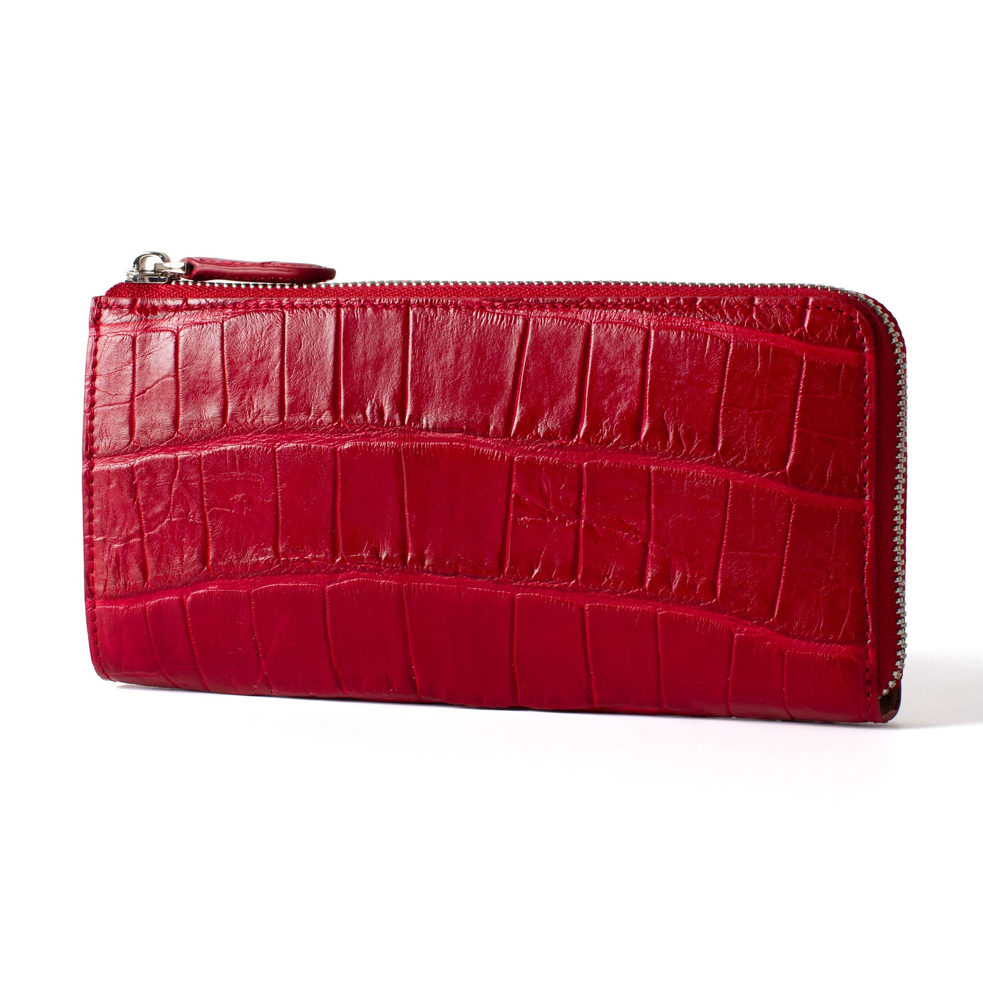 公式】 レザークラフトカンパニー ロングウォレット Sebek ワニ革