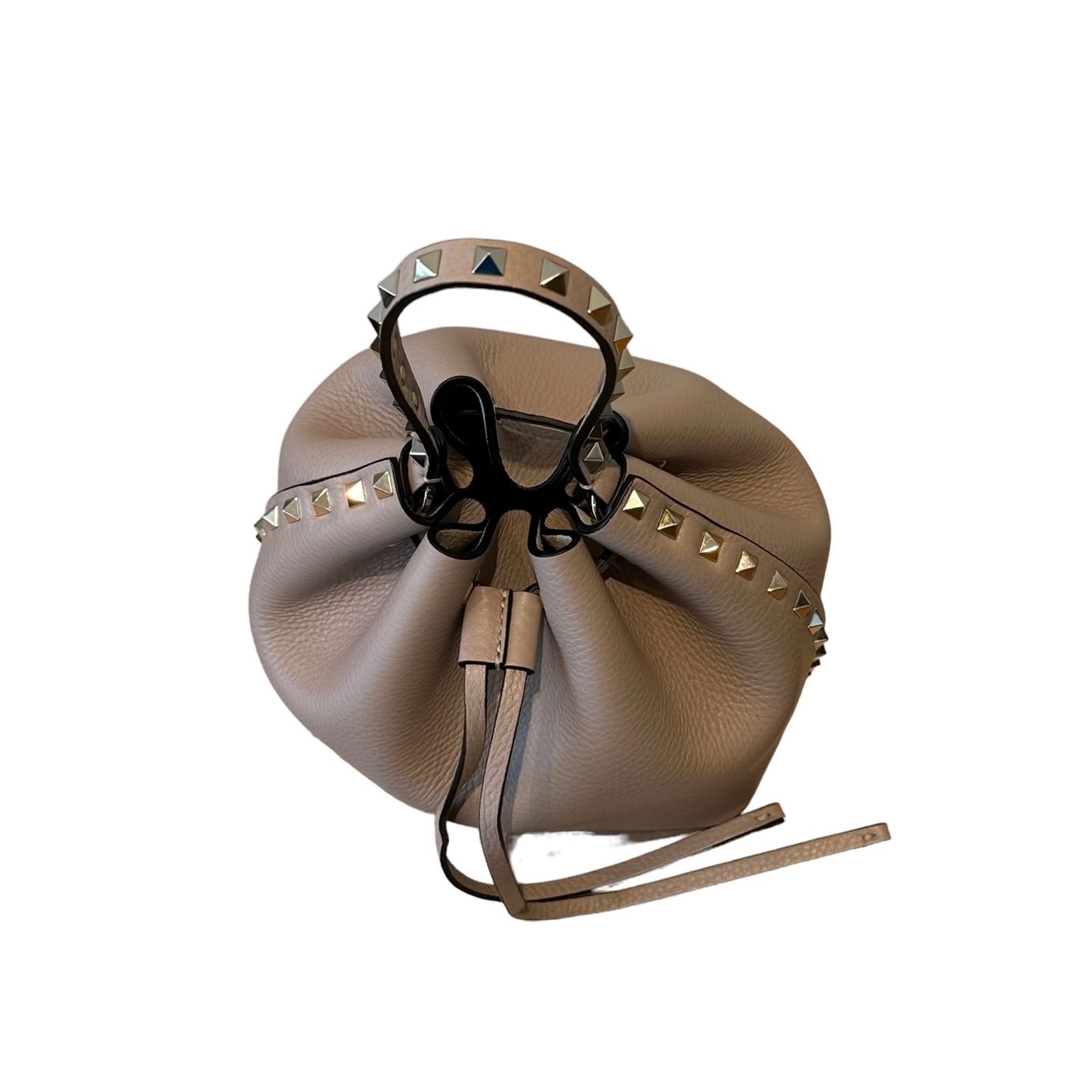 VALENTINO - ロックスタッズ・バケットバッグ / 2way / ベージュ